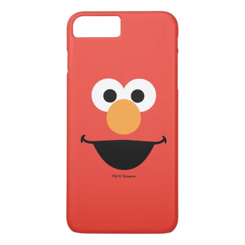 Elmo Face Art iPhone 8 Plus7 Plus Case