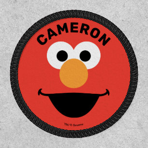 Elmo Face Art Patch