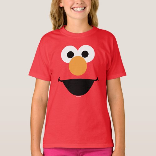 Elmo Face Art T_Shirt