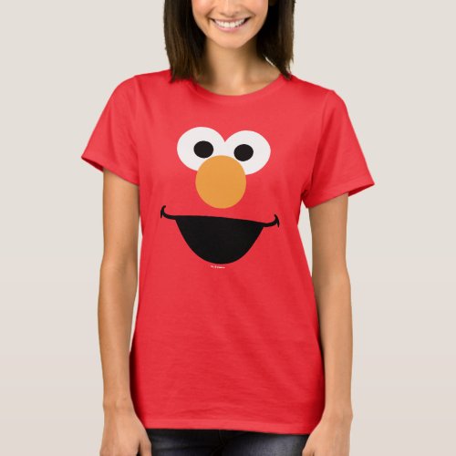 Elmo Face Art T_Shirt