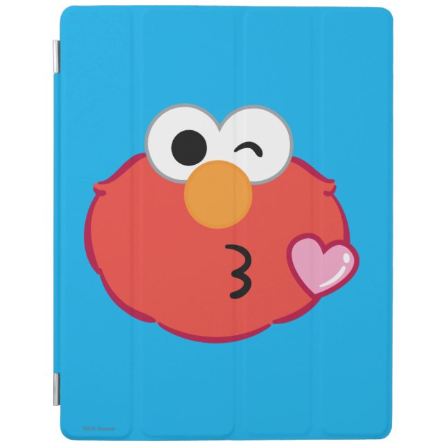 Elmo Face Throwing a Kiss iPad Smart Cover (Front)