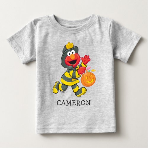 Elmo  Fireman Costume Baby T_Shirt