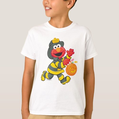 Elmo  Fireman Costume T_Shirt