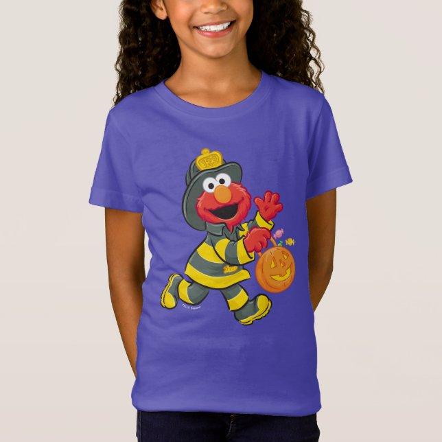 Elmo | Fireman Costume T-Shirt (Front)