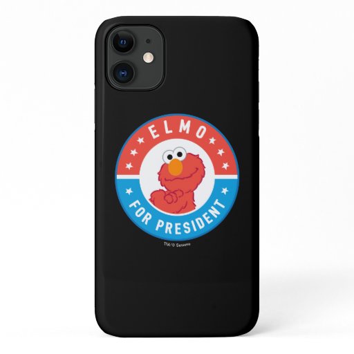 Elmo for President Badge iPhone 11 Case
