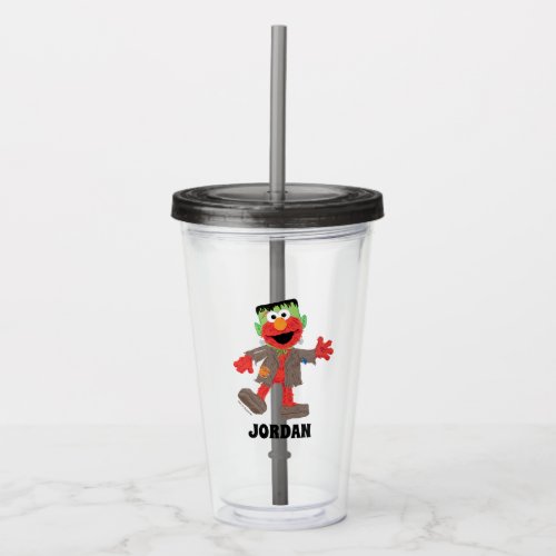 Elmo  Frankenstein Costume Acrylic Tumbler