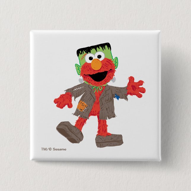 Elmo | Frankenstein Costume Button (Front)