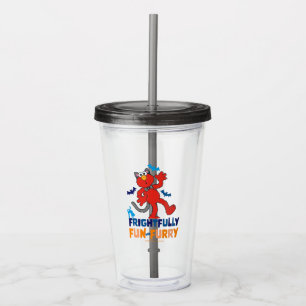 Elmo Frightfully Fun & Furry Acrylic Tumbler
