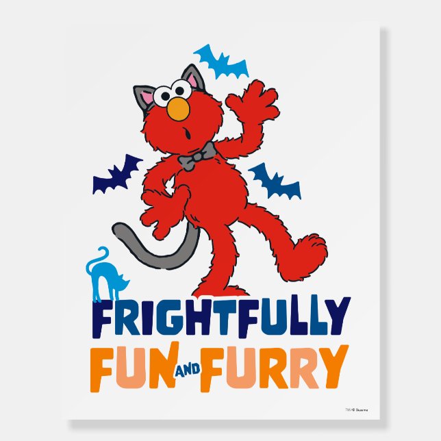 Elmo | Frightfully Fun & Furry Foam Board (Front)