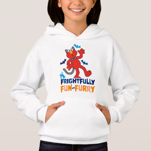 Elmo | Frightfully Fun & Furry Hoodie (Front)
