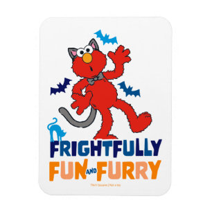 Elmo Frightfully Fun & Furry Magnet