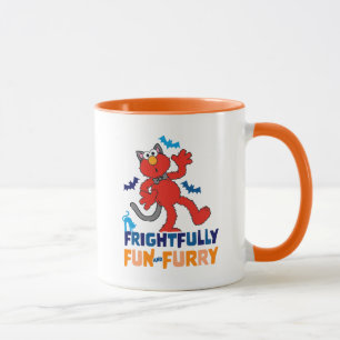 Elmo Frightfully Fun & Furry Mug