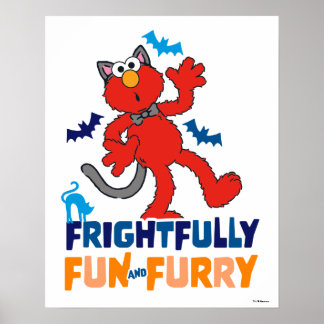 Elmo | Frightfully Fun & Furry Poster