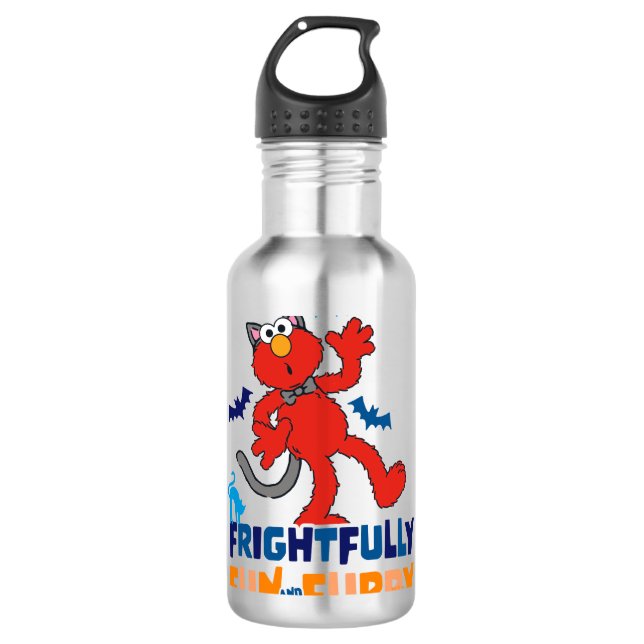 Elmo | Frightfully Fun & Furry Stainless Steel Water Bottle (Front)