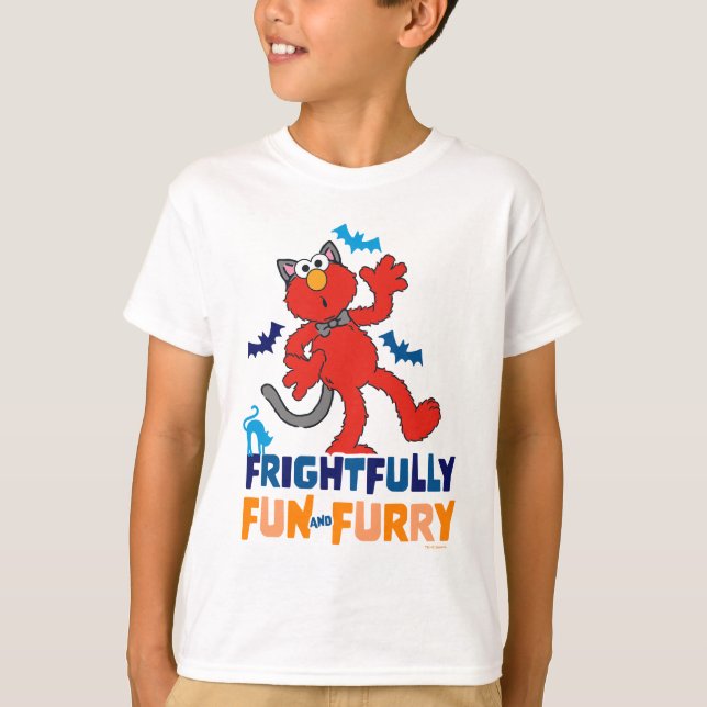 Elmo | Frightfully Fun & Furry T-Shirt (Front)