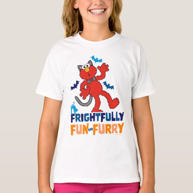 Elmo | Frightfully Fun & Furry T-Shirt (Front)