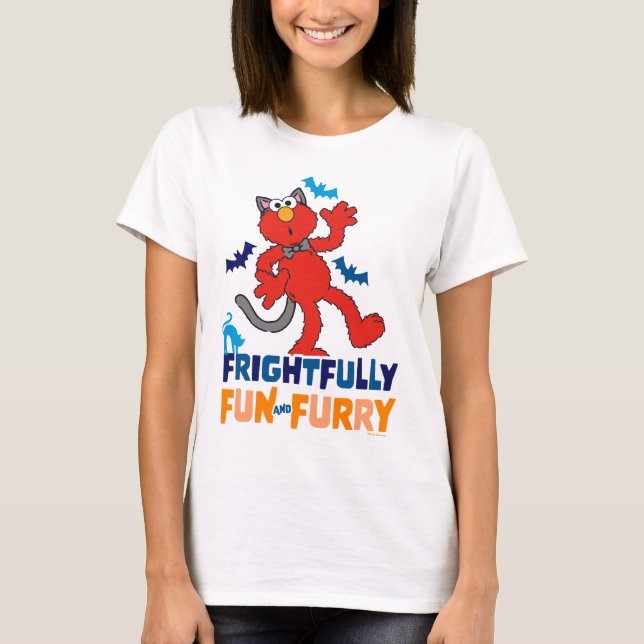 Elmo | Frightfully Fun & Furry T-Shirt (Front)