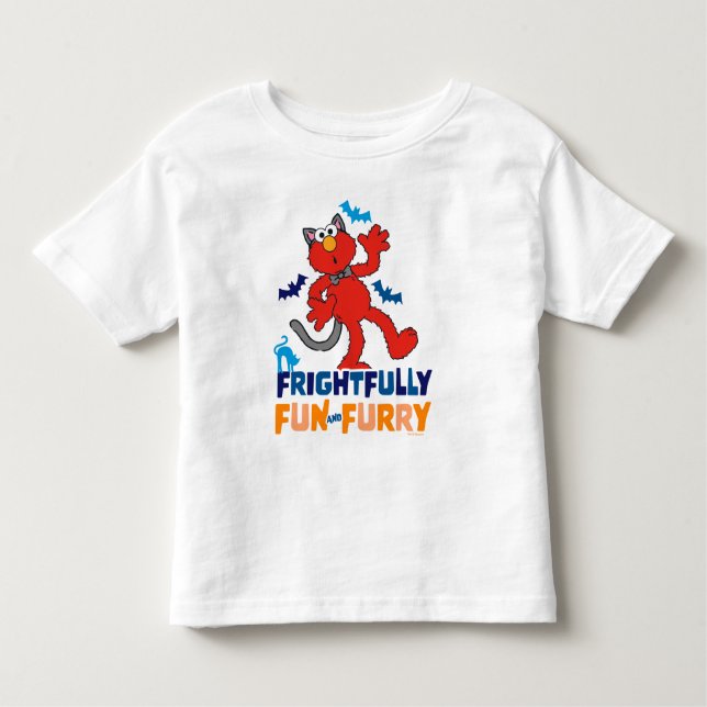 Elmo | Frightfully Fun & Furry Toddler T-shirt (Front)