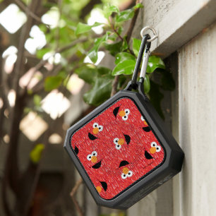 Elmo Fur Face Pattern Bluetooth Speaker