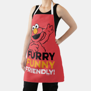 Elmo Furry Funny Friendly Apron