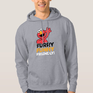 Elmo Furry Funny Friendly Hoodie