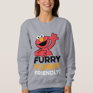Elmo Furry Funny Friendly Sweatshirt