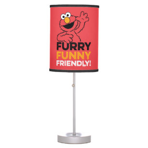 Elmo   Furry Funny Friendly Table Lamp