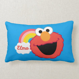 Elmo Girl Lumbar Pillow