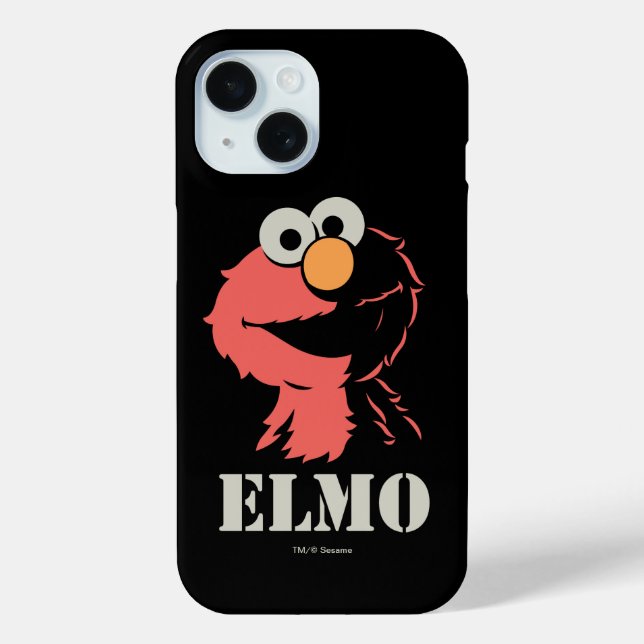 Elmo Half Case-Mate iPhone Case (Back)