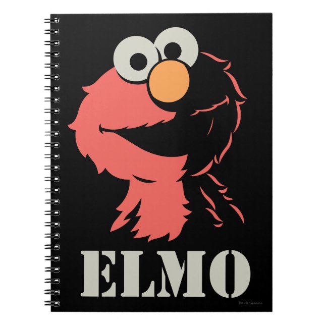 Elmo Half Notebook (Front)