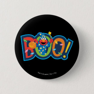 Elmo | Halloween Boo! Button
