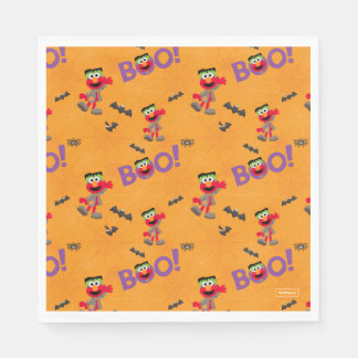 Elmo | Halloween Boo Pattern Napkins