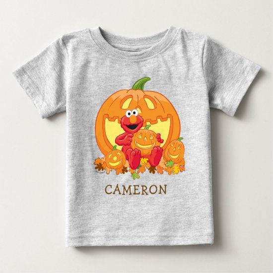 Elmo | Halloween Pumpkins Baby T-Shirt