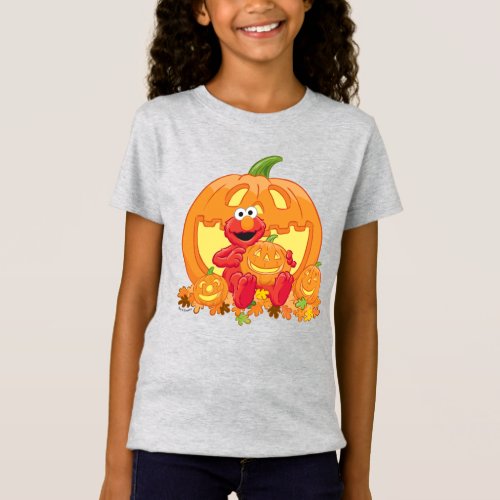 Elmo  Halloween Pumpkins T_Shirt