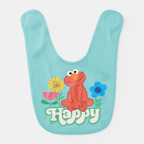 Elmo Happy Baby Bib