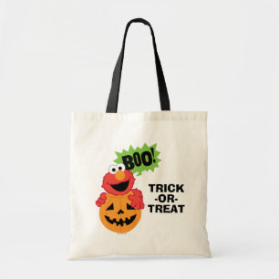 Elmo Happy Halloween Boo Tote Bag