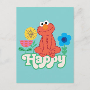 Elmo Happy! Postcard