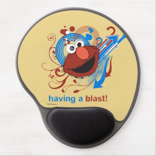 Elmo _ Having A Blast Gel Mouse Pad