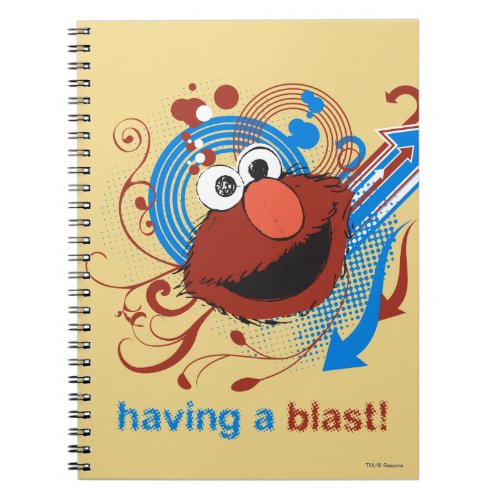 Elmo _ Having A Blast Notebook