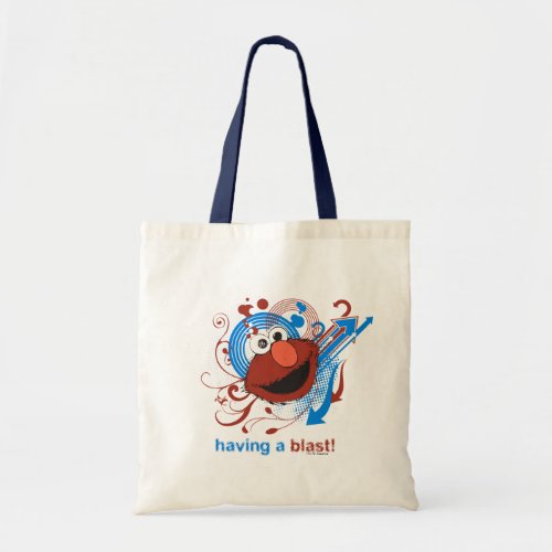 Elmo _ Having A Blast Tote Bag