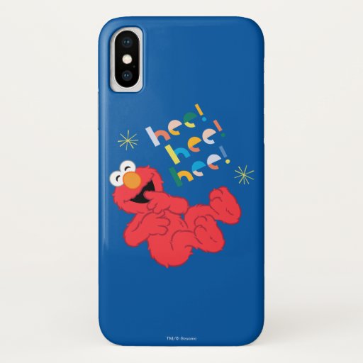 Elmo Hee! Hee! Hee! iPhone X Case