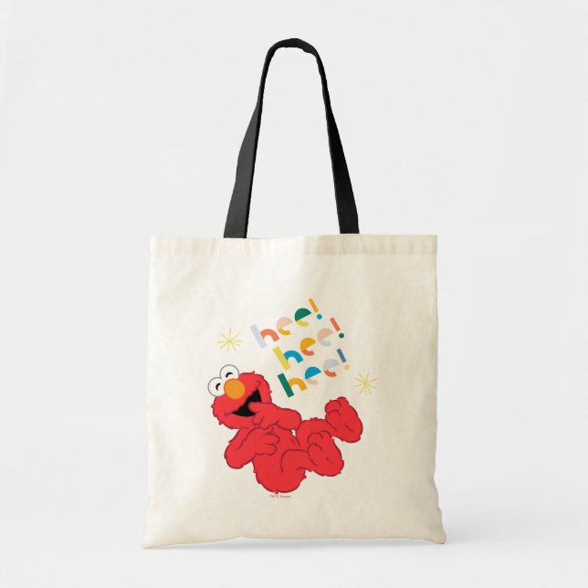 Elmo Hee! Hee! Hee! Tote Bag (Front)