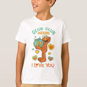 Elmo Holding his Pet Goldfish T-Shirt