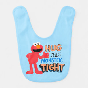 Elmo   Hug this Monster Tight Baby Bib