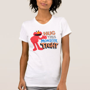 Elmo Hug this Monster Tight T-Shirt