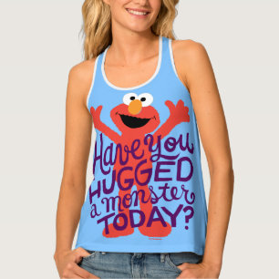 Elmo Hugging Tank Top