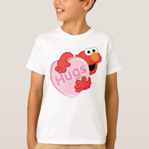 Elmo "Hugs" Valentine Heart Candy T-Shirt