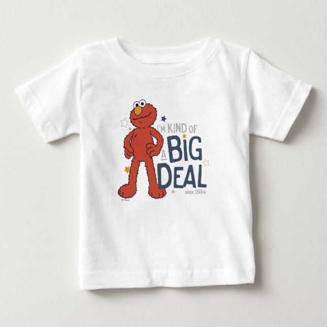 Elmo | I'm Kind of a Big Deal Baby T-Shirt (Front)