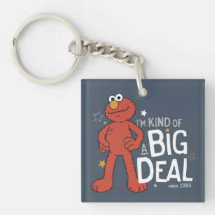 Elmo I'm Kind of a Big Deal Keychain