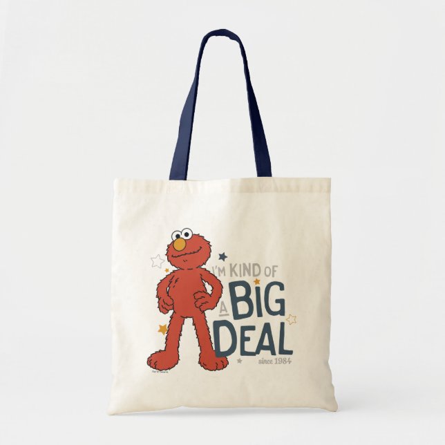 Elmo | I'm Kind of a Big Deal Tote Bag (Front)